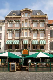 Grand Cafe Atlanta hotel, city centre of Nijmegen, Gelderland, Netherlands