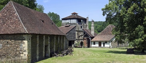 The forge de Savignac-Ledrier along the Auvezere river, Dordogne, Perigord, Aquitaine, France,
