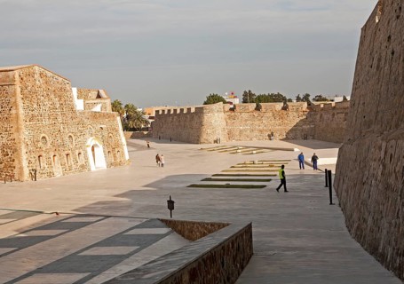 Muralla Real historic fortress Ceuta, Spanish territory in north Africa, Spain, Europe