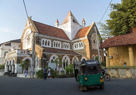 All Saints Anglican Church historic town of Galle, Sri Lanka, Asia