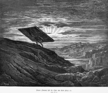 Samson or Samson lifts the gates of Gaza, Book of Judges, Chapter 16, Bible, city of Gaza, Mount