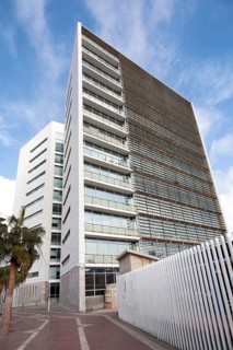 V Centenario building Melilla autonomous city state Spanish territory in north Africa, Spain,