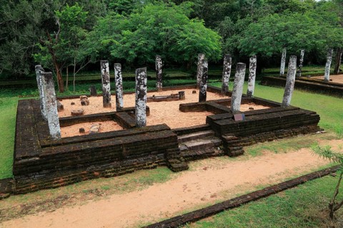 UNESCO World Heritage Site, the ancient city of Polonnaruwa, Sri Lanka, Asia, ruins at Potgul
