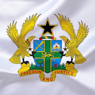 Africa, African Union, the coat of arms of Ghana, Studio