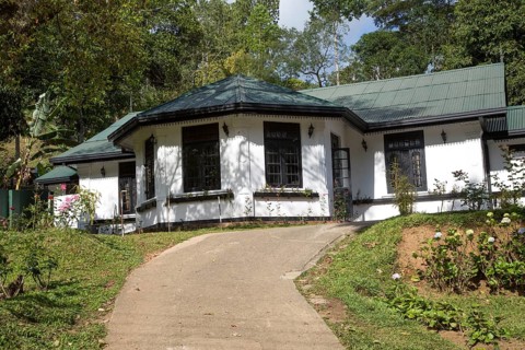Colonial style bungalow housing, Ella, Badulla District, Uva Province, Sri Lanka, Asia