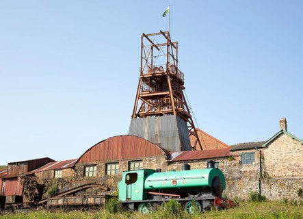 Big Pit National Coal Museum, Blaenavon, Torfaen, Monmouthshire, South Wales, UK