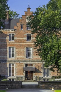 Anvaing Castle, Chateau de Lannoy near Frasnes-lez-Anvaing where the Belgian capitulation was