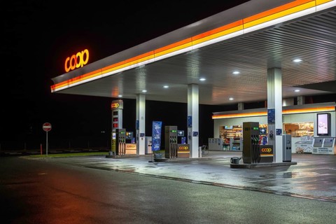 Coop petrol station