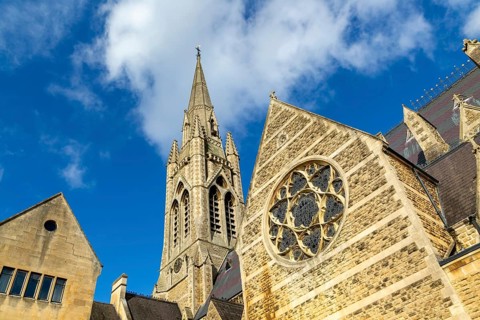 Roman catholic church of Saint John the Evangelist, Bath, north east Somerset, England, UK