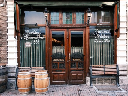 Shop in the historic city centre, Haarlem, Netherlands