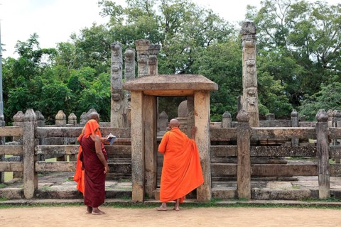 The Lotus Mandapa building, The Quadrangle, UNESCO World Heritage Site, the ancient city of