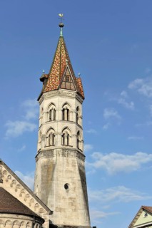 St. Johanniskirche, Johanneskirche, with bell tower Johannisturm, late Romanesque, built between
