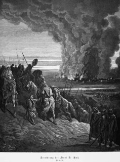 Destruction of the Canaanite royal city of Ai or Hai by Joshua, Book of Joshua, chapter 8, Aiah,