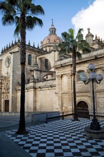 Cathedral church in Jerez de la Frontera, Cadiz province, Spain, Europe