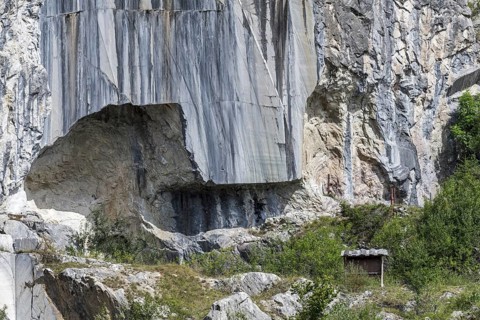 Carriere royale de l'Espiadet, Carriere du Roy, marble quarry at Payolle, Haute-Bigorre,