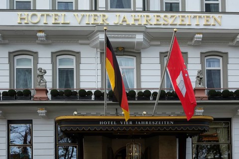 Hotel Vier Jahreszeiten, Hanseatic City of Hamburg, Hamburg, Germany, Europe