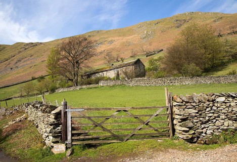 Boredale valley, Martindale, Lake District national park, Cumbria, England, UK