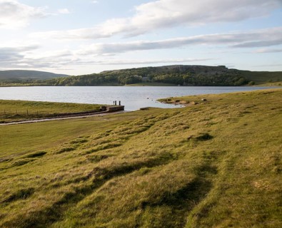 Malham Tarn lake, Yorkshire Dales national park, England, UK