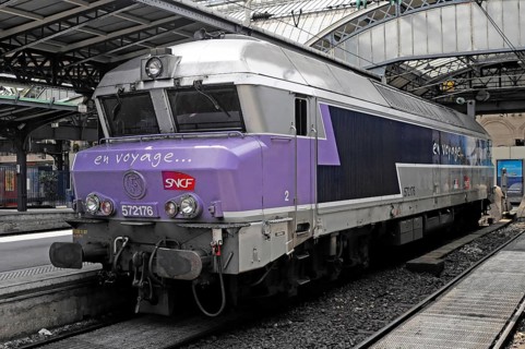 Locomotive, Gare du Nord, Nord railway station, Paris, France, Europe