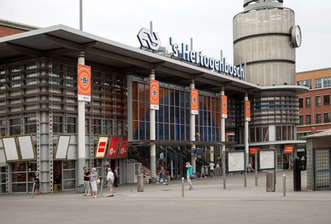 Den Bosch, 's-Hertogenbosch, railway station, North Brabant province, Netherlands