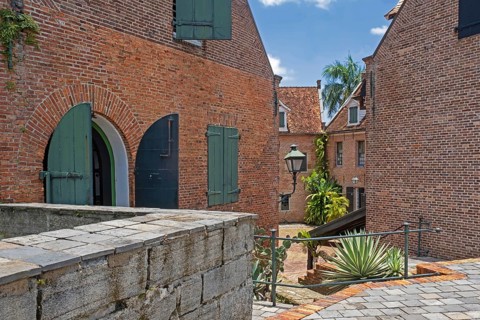 17th century Dutch Fort Zeelandia houses the Surinamese Museum in the city Paramaribo, Paramaribo