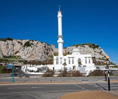 Mosque of the Custodian of the Two Holy Mosques, Europa Point, Gibraltar, British overseas