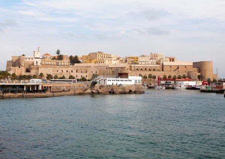The old walled fortress Melilla la Vieja, Melilla, Spanish territory in north Africa, Spain, Europe