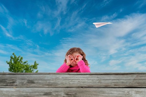 Search for a paper aeroplane