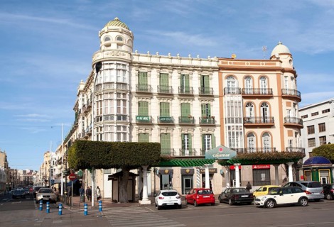 Melilla autonomous city state Spanish territory in north Africa, Spain -1900s modernist