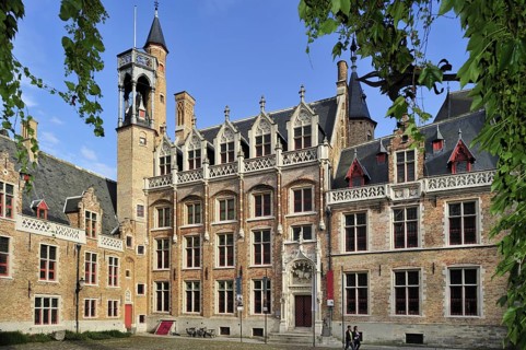 The Gruuthuse Museum in Bruges, Belgium, Europe