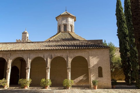 Historic mosque in the Alcazar, Jerez de la Frontera, Spain, Europe