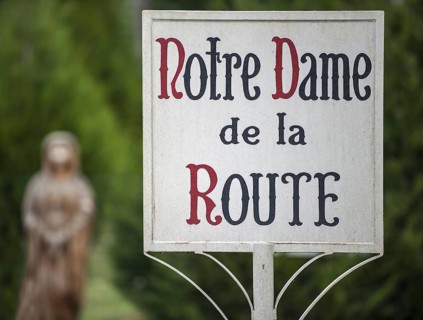 The chapel Notre-Dame de la Route along the historic Route Nationale 7 at Fontenay-sur-Loing,