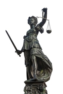 Justitia in Frankfurt am Main, Frankfurt am Main, Federal Republic of Germany
