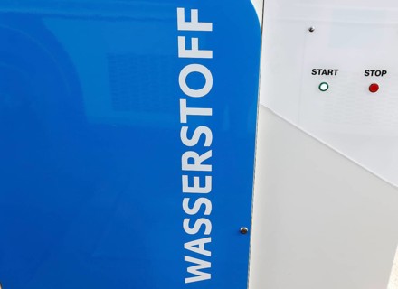 Hydrogen refuelling station, Berlin, 11.01.2023