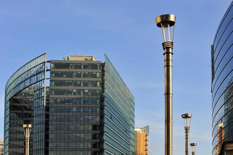 The Charlemagne building, a high-rise in the European Quarter of Brussels, which houses the