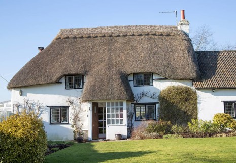 Property Released, Pretty thatched Country cottage, Cherhill, Wiltshire, England, UK