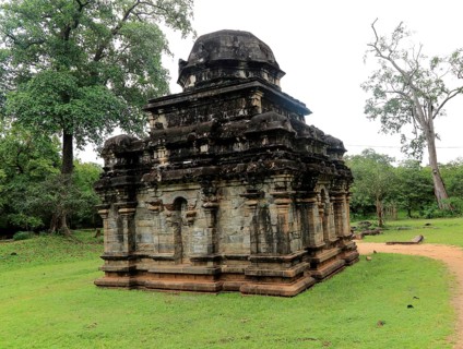 Shiva Devale number 2 temple, UNESCO World Heritage Site, the ancient city of Polonnaruwa, Sri