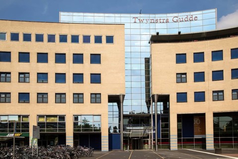 Modern architecture Twynstra Gudde management consultants offices, Amersfoort, Netherlands