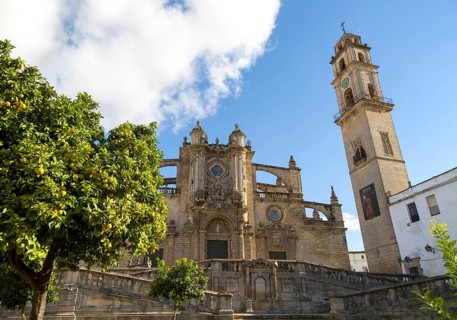 Cathedral church in Jerez de la Frontera, Cadiz province, Spain, Europe