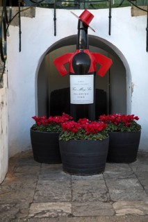 Tio Pepe sherry model at Gonzalez Byass bodega, Jerez de la Frontera, Cadiz province, Spain, Europe