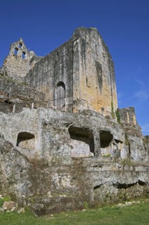 Chateau de Commarque, medieval castle at Les Eyzies-de-Tayac-Sireuil, Dordogne, Aquitaine, France,