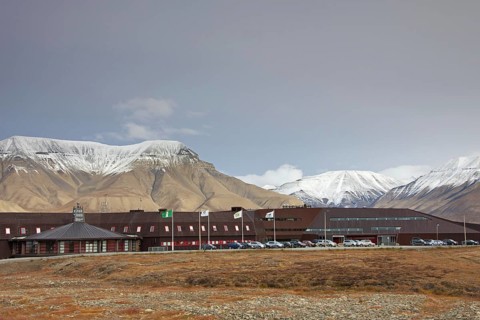 Research station of the Norsk Polarinstitutt, Norwegian Polar Institute, Norway's national