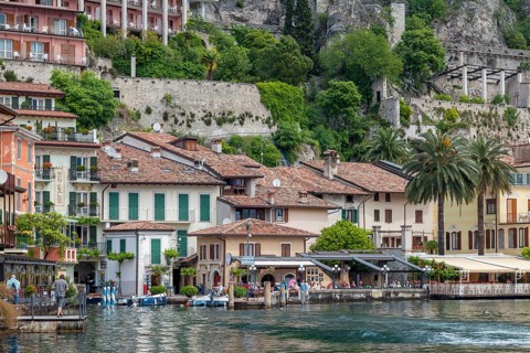 Limone sul Garda, Lake Garda, Province of Brescia, Lombardy, Italy, Europe