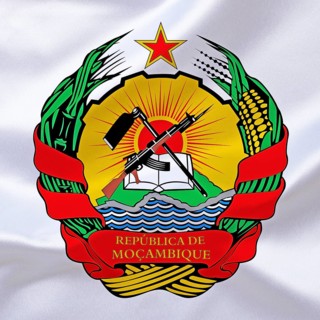 Africa, African Union, the coat of arms of Mozambique, Studio