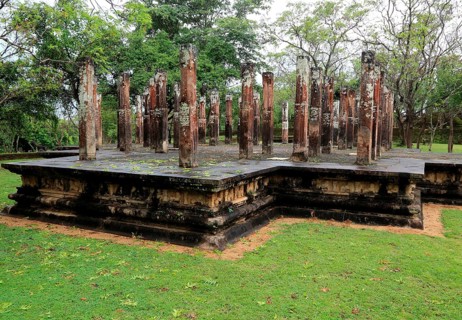 UNESCO World Heritage Site, the ancient city of Polonnaruwa, Sri Lanka, Asia, building in the