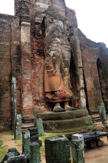 UNESCO World Heritage Site, ancient city Polonnaruwa, Sri Lanka, Asia, Lankatilaka building,
