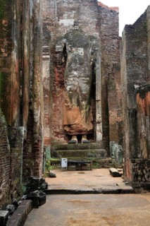 UNESCO World Heritage Site, ancient city Polonnaruwa, Sri Lanka, Asia, Lankatilaka building,