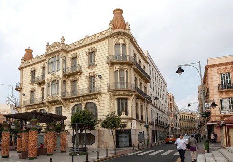 Melilla autonomous city state Spanish territory in north Africa, Spain -1900s modernist