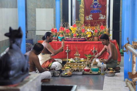 Koneswaram Kovil Hindu temple, Trincomalee, Sri Lanka, Asia