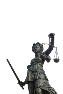 Justitia in Frankfurt am Main, Frankfurt am Main, Federal Republic of Germany